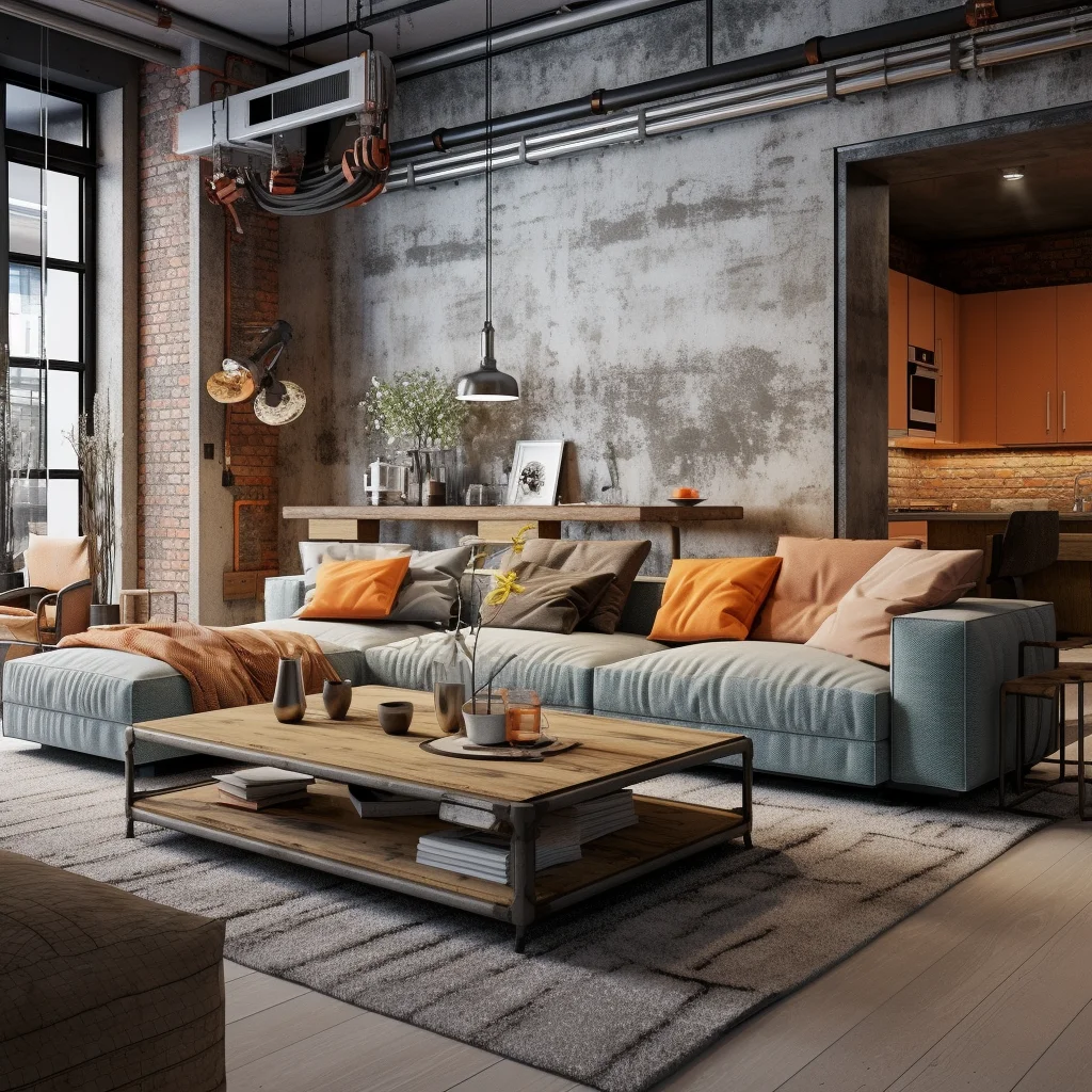 Departamentos con estilo rústico